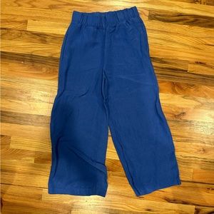 H&M Blue Linen Pants